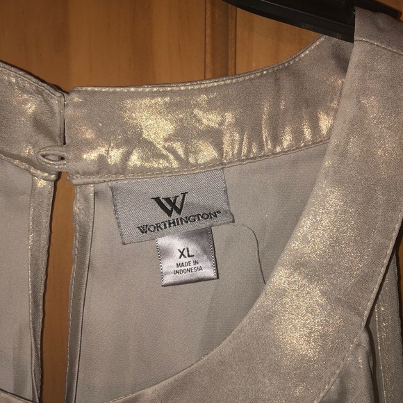 Worthington gold tank top - Picture 2 of 5